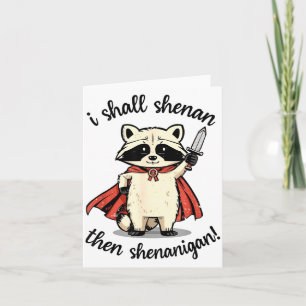 Carte Je ferai alors des Shenanigan mignon quête Raton l