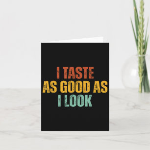 Carte Je Goûte Aussi Bien Que Je Sais Graphique Citation