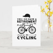 Carte Je joue à vélo (Fleur jaune)