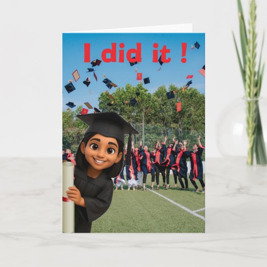 CARTE JE L'AI FAIT ! (Devant)