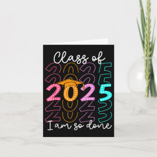 Carte Je L'Ai Fait Cl De 2025 Graduation 2025 Dernier Jo