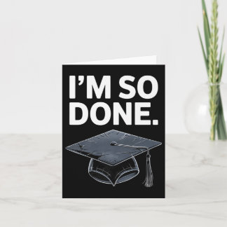 Carte Je L'Ai Fait Cl De 2025 Senior Graduation Party