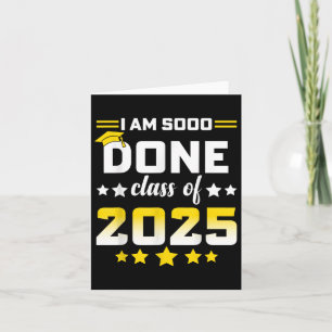 Carte Je L'Ai Fait Cl Of 2025 Graduation Day 2025 Women