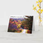 CARTE JE L'AIME ET VOUS MANQUEZ (Fleur jaune)