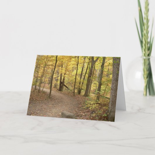 Carte "Je marcherai avec toi" (Devant)