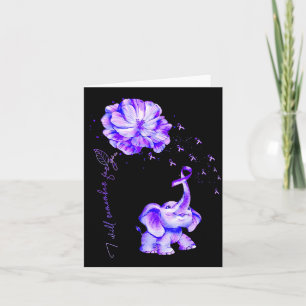 Carte Je me souviendrai pour la maladie d'Alzheimer de l