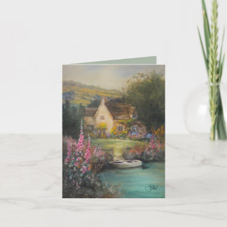 Carte "Je me souviens" Cottage anglais