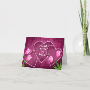 Carte Je me souviens de notre premier baiser ou de votre