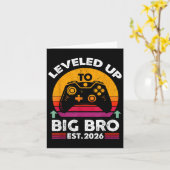 Carte Je Me Suis Rendu À Big Brother 2026 Funny Big Bro (Fleur jaune)