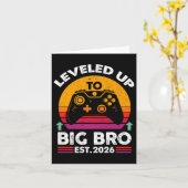 Carte Je Me Suis Rendu À Big Brother 2026 Funny Big Bro (Fleur jaune)