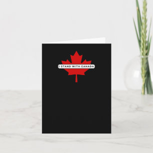 Carte Je Me Trouve Avec Un Autocollant Canada