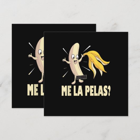 Carte Je m'en fiche (Devant / Derrière)