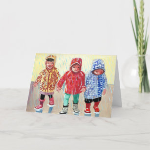 Carte Je m'en sors avec l'aide de mes amis