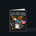 Carte Je mets le tisme dans l'aigle athlétique patriotiq<br><div class="desc">Je mets le tisme dans l'aigle athlétique patriotique _3</div>