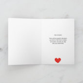 Carte Je n'ai jamais aimé la Saint-Valentin plié (Intérieur)