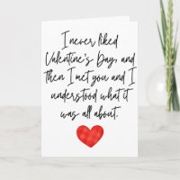 Je n'ai jamais aimé la Saint-Valentin plié