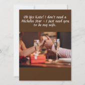 CARTE JE N'AI PAS BESOIN QUE TU SOIS MICHELIN STAR, PERS (Devant)