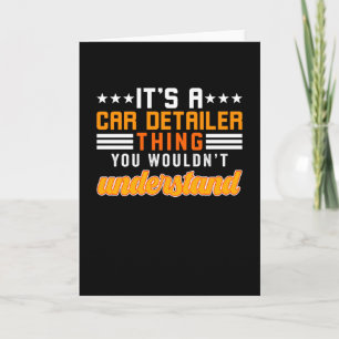 Carte Je n'ai pas de truc de Détailleur de voiture