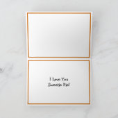 Carte Je n'ai que des tartes pour toi, jeu de mots sur l (Intérieur)