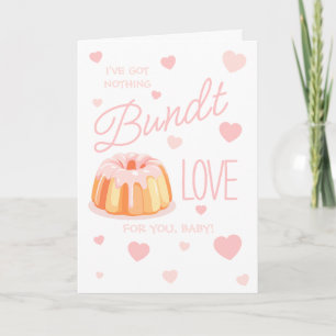 Carte Je n'ai rien d'autre que de l'amour pour toi bébé