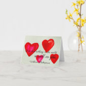 Carte Je n'aime rien au monde autant que vous.  (Fleur jaune)