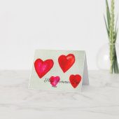 Carte Je n'aime rien au monde autant que vous.  (Dos)