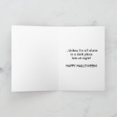 Carte Je ne crois pas à moins que… (Intérieur)
