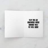 Carte Je ne fais pas de couettes ! (Intérieur)