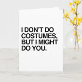 CARTE JE NE FAIS PAS DES COSTUMES, MAIS JE POURRAIS VOUS (Fleur jaune)