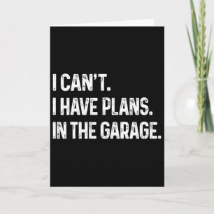 Carte Je ne peux pas avoir de projets dans le garage Méc