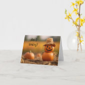 CARTE JE NE POUVAIS PAS ÊTRE "HEUREUX" POUR "VOUS" (Fleur jaune)