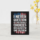 Carte Je ne remets jamais en question les choix de ma pe (Fleur jaune)