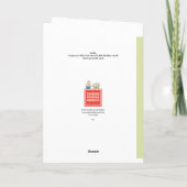 Carte "Je ne sens pas mon pouls" Funny Birthday Card 011 (Dos)