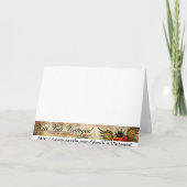 Carte Je ne souffre pas de folie... (Dos)