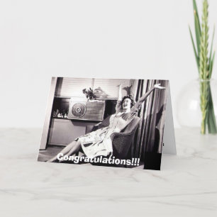 Carte Je ne suis pas enceinte ! !