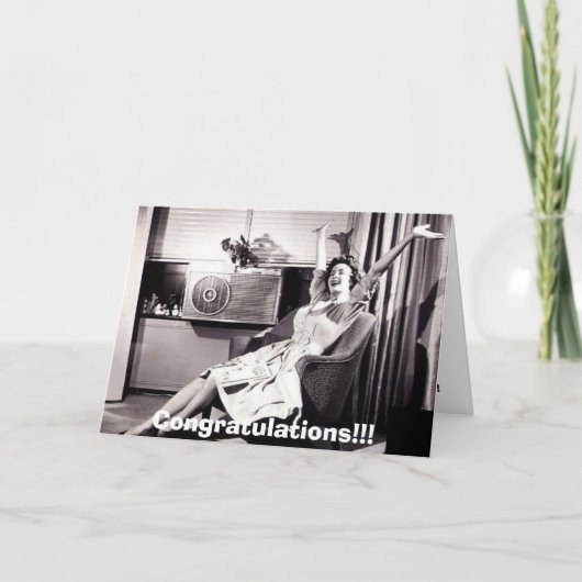 Carte Je ne suis pas enceinte ! ! (Devant)