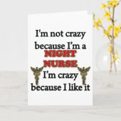 Carte Je ne suis pas fou (Fleur jaune)