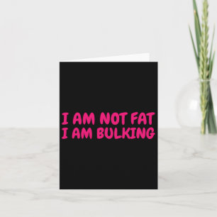 Carte Je Ne Suis Pas Gros Je Vraiment Fitness Bodybuildi
