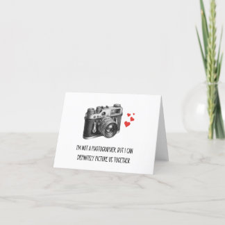 Carte Je ne suis pas photographe mais je peux nous imagi