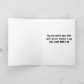 CARTE JE NE SUIS PAS POINTÉ DE DIRE QUE VOUS AVEZ L'AIR  (Intérieur)