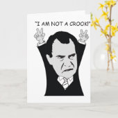 Carte "Je ne suis pas un escroc ! " (Fleur jaune)