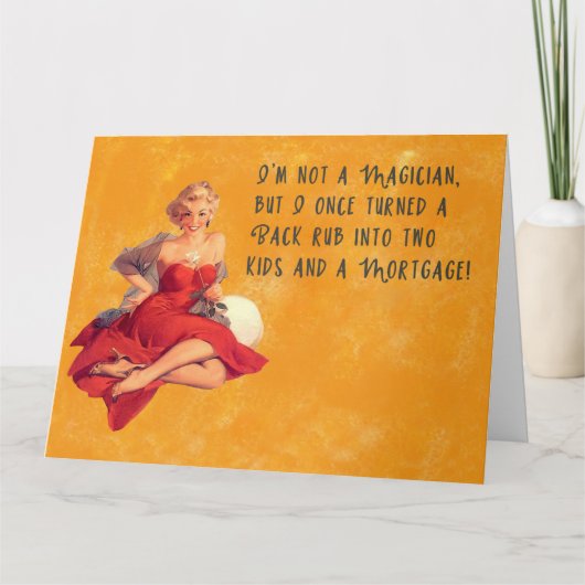 Carte Je ne suis pas un magicien (Devant)