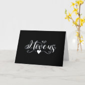 CARTE ***JE NOUS AIME*** POUR NOTRE ANNIVERSAIRE / CHAQU (Fleur jaune)