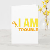 Carte Je nous fais entrer dans un ensemble de couples as (Fleur jaune)