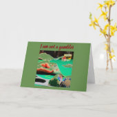 CARTE **JE PARIE** QUE VOUS AVEZ UNE NAISSANCE "HEUREUSE (Fleur jaune)