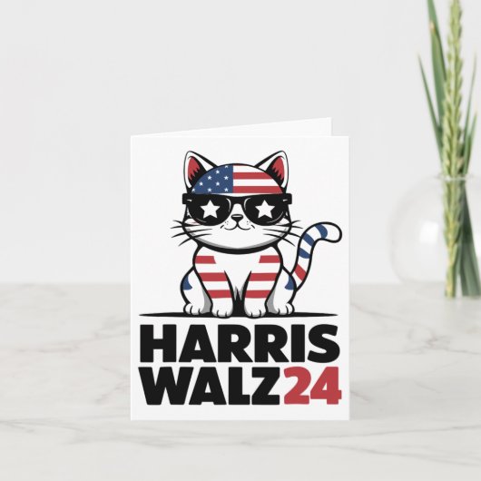 Carte Je Parle Kamala Harris Président Comma La Ameri (Devant)