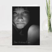 Carte Je pense à toi (Devant)