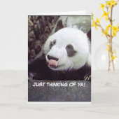 Carte Je pense à toi ! (Fleur jaune)