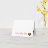 Carte Je pense à vous (Fleur jaune)