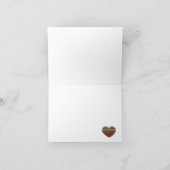 Carte Je pense à vous (Intérieur)